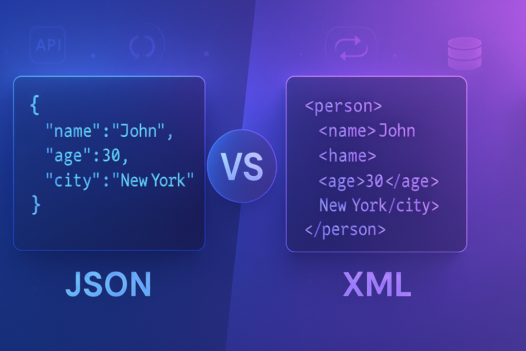 json vs xml